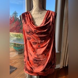 The Limited sleeveless blouse size L